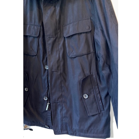 NEW WOT - Men’s London Fog Jacket Thick Fleece Lined Corduroy Trimmed Size Large - Picture 5 of 12